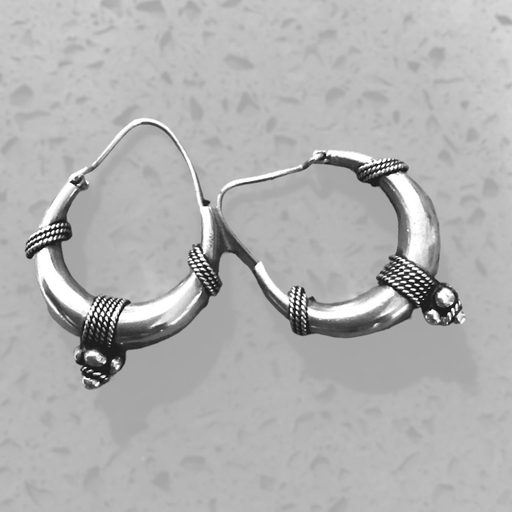 925 Sterling Silver Earrings.